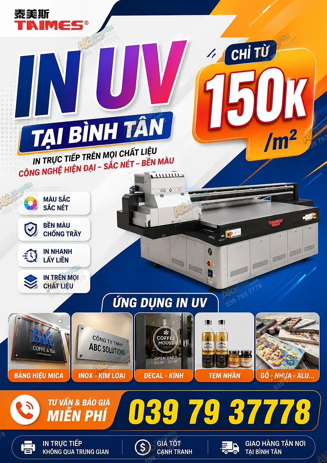 In UV Phẳng Tại Bình Tân – Công Nghệ In Hiện Đại, Chất Lượng Cao